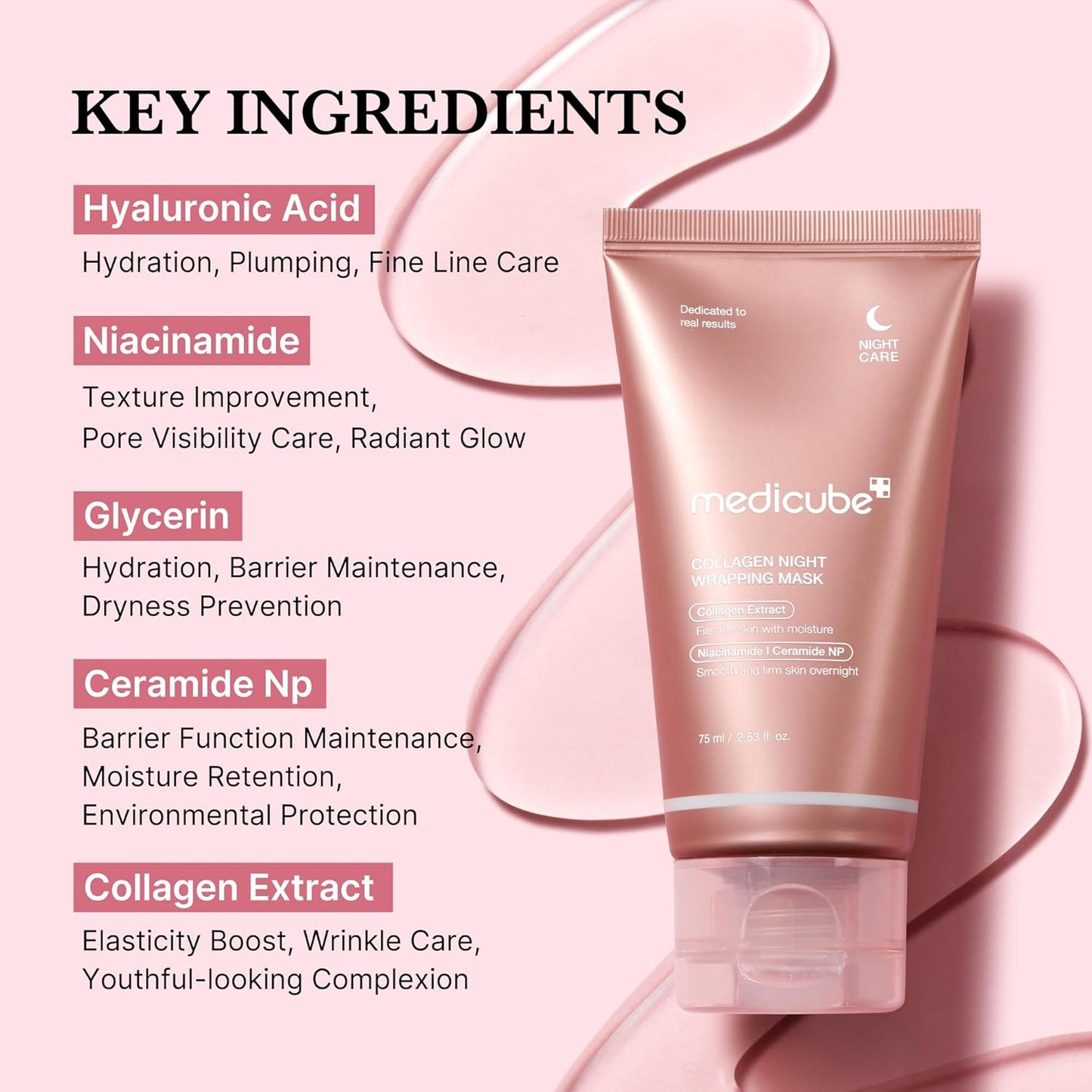 Medicube – Collagen Night Wrapping Mask 75ml