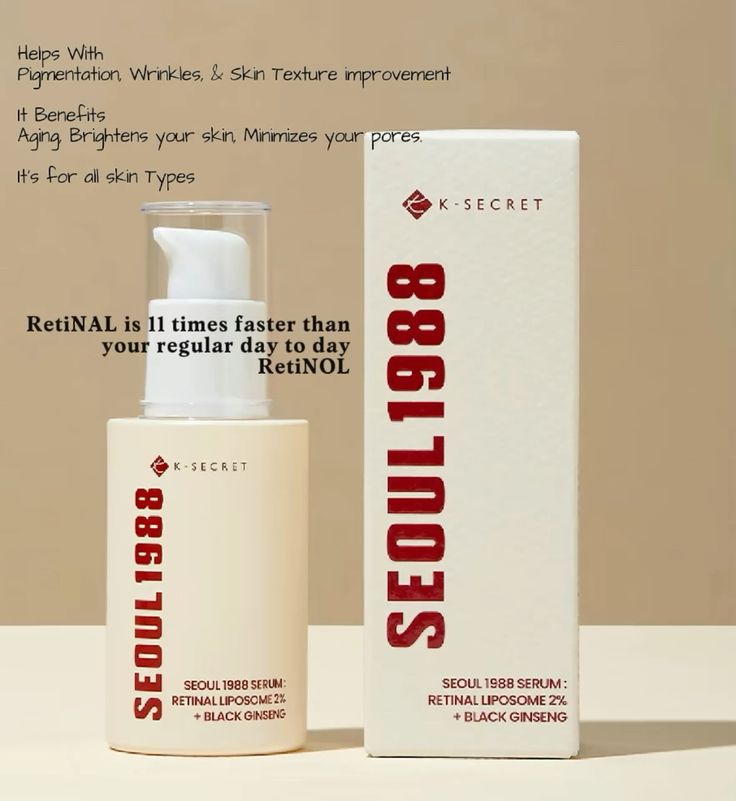 K-Secret Seoul 1988 – Retinal & Black Ginseng Serum