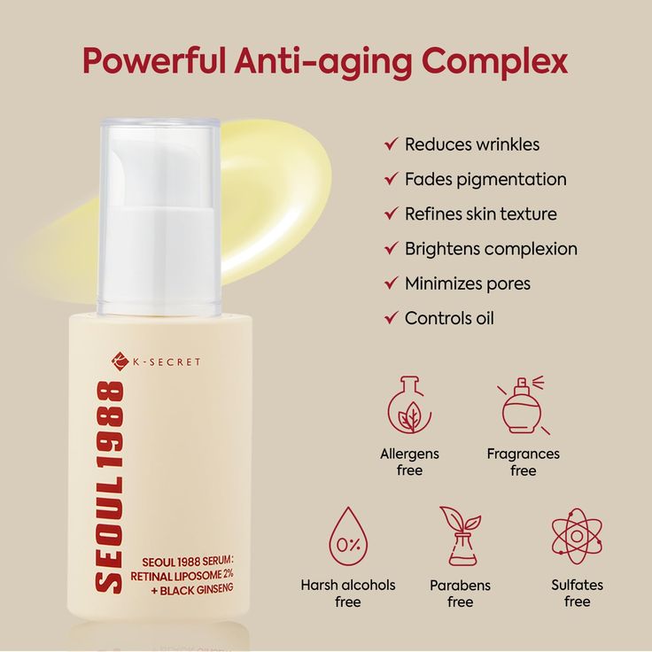 K-Secret Seoul 1988 – Retinal & Black Ginseng Serum