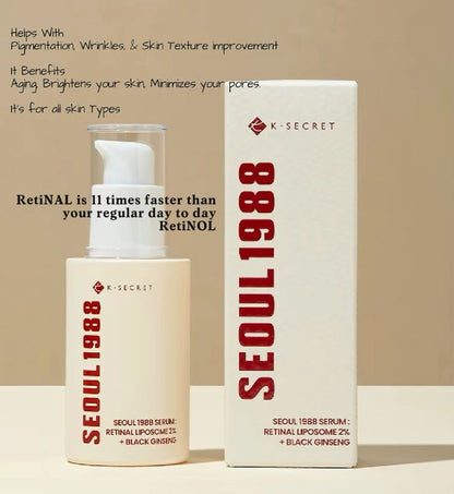 K-Secret Seoul 1988 – Retinal & Black Ginseng Serum
